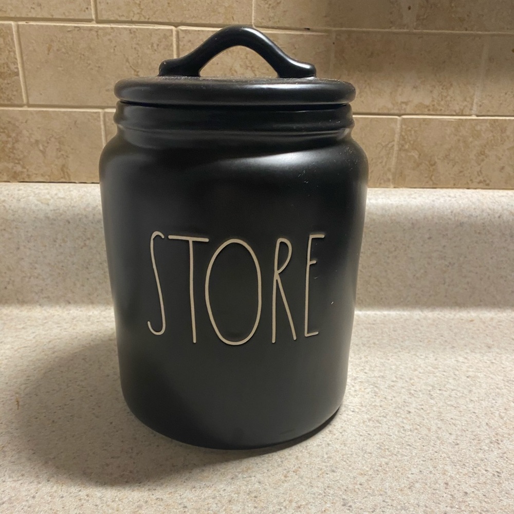 Rae Dunn Ceramic canister